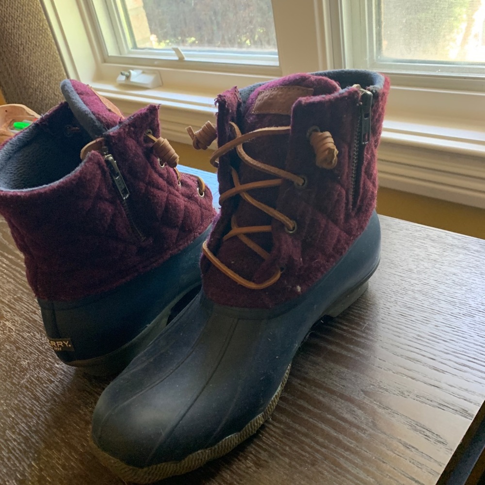 Sorry ankle-height rain boots